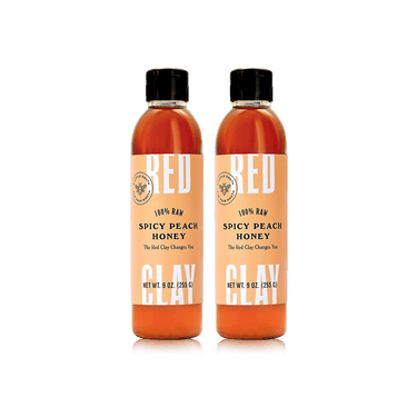 Red Clay Spicy Peach Honey (2-Pack)